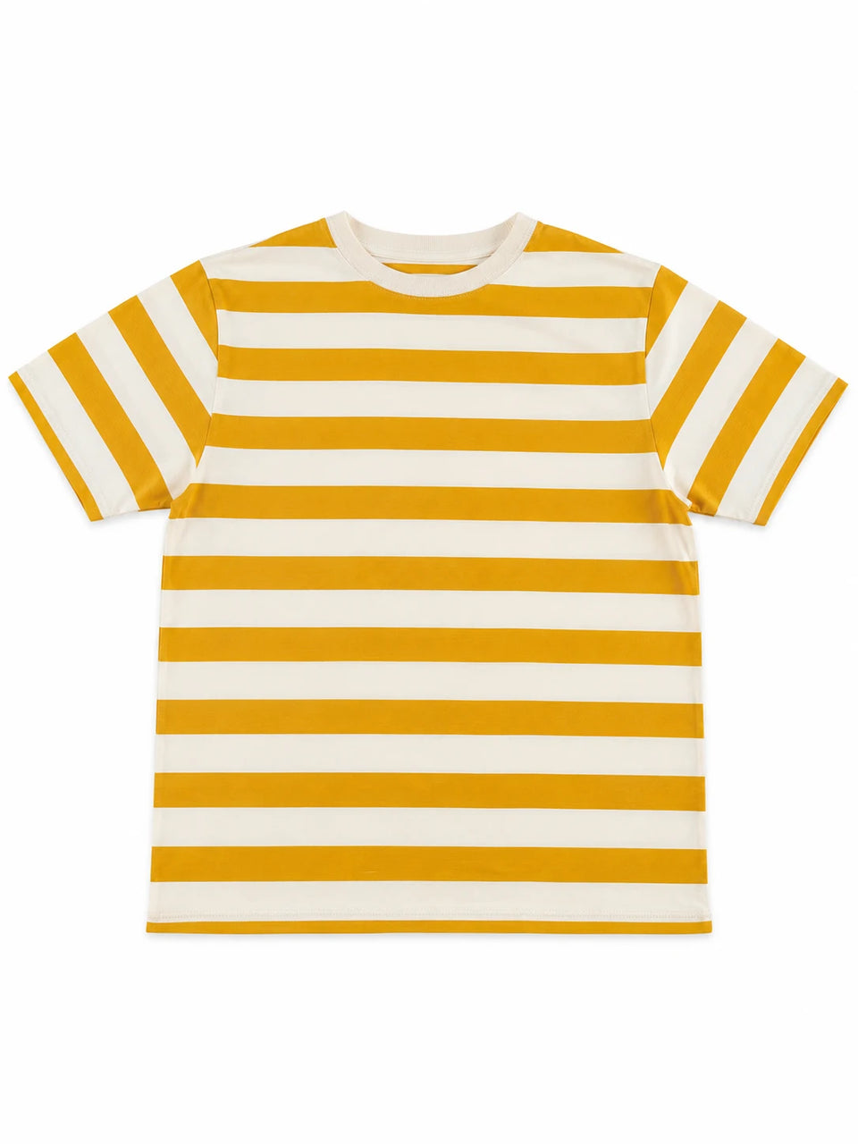 Zara Boy's Light Orange & White Classic Striped T-Shirts | Zara In Lebanon