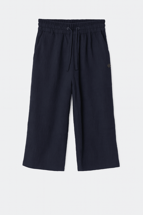 POMPdeLUX Girl's Navy Blue Naja Trouser | POMPdeLUX in Lebanon