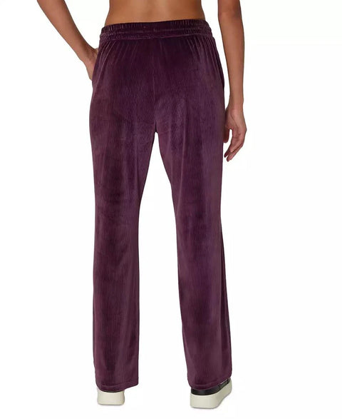 Champion Women's Purple Soft Touch Cord Drawstring-Waist Velvet  Pants |  Champion  in Lebanon