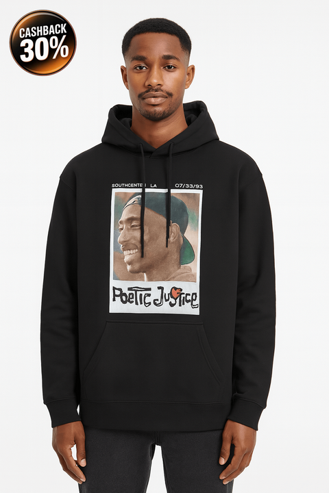 Forever 21 Men's Black Image Printed Kangaroo Pocket Hoodie | Forever 21 In Lebanon