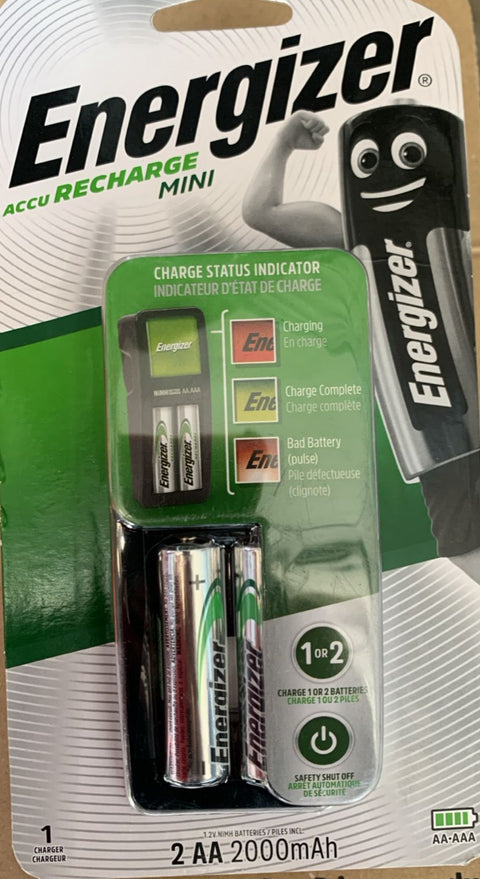 Energizer Accu Recharge MINI 2 AA 2000mAh | Energizer In Lebanon