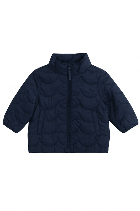 POMPdeLUX Baby Boy's Dark Blue Zippered Jacket |POMPdeLUX in Lebanon