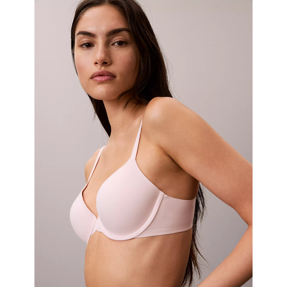 Calvin Klein Women's Pale PinkPerfectly Fit Lightly Lined Full Coverage Bra