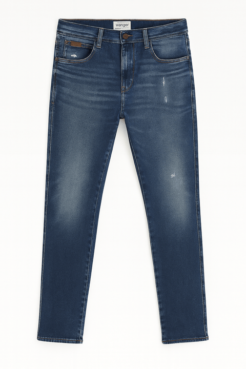 Wrangler Men's Dark Blue Be Cool Texas Authentic Straight Jeans | Wrangler In Lebanon