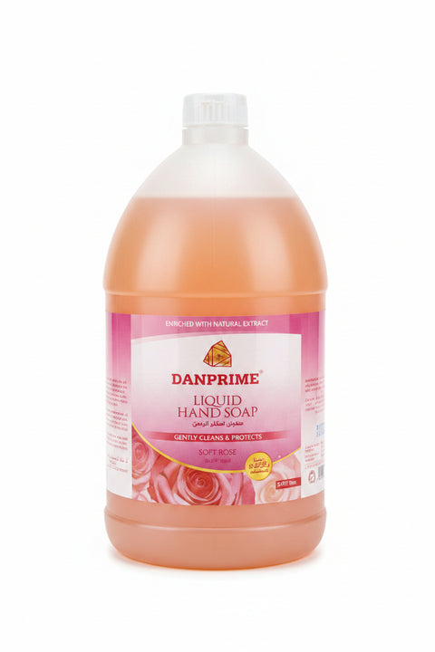 Danprime Liquid Hand Soap Soft Rose 4L