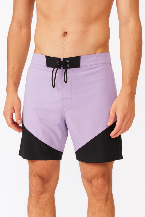 Forever 21 Men's Light Purple & Black Short | Forever 21 In Lebanon