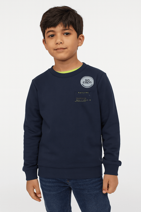 S.Oliver Boy's Navy Long-Sleeve Hoodie |S.Oliver in Lebanon