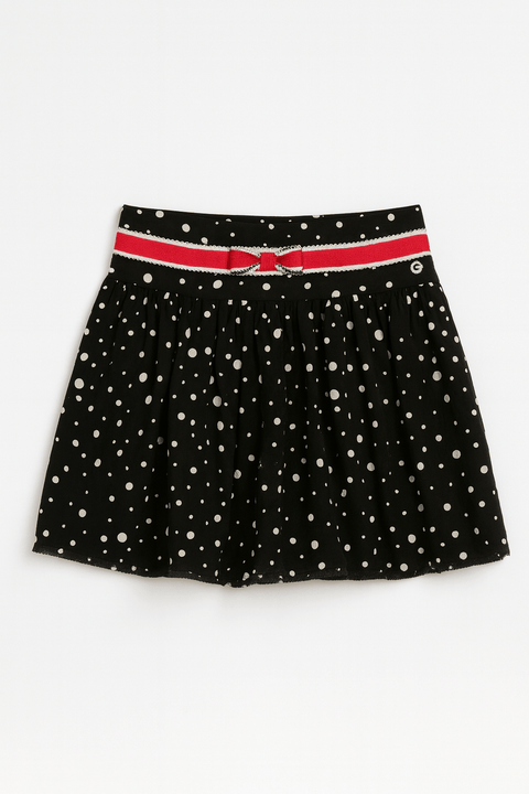 Boboli Baby Girl's Black Dot-Print Skirt| Boboli in Lebanon