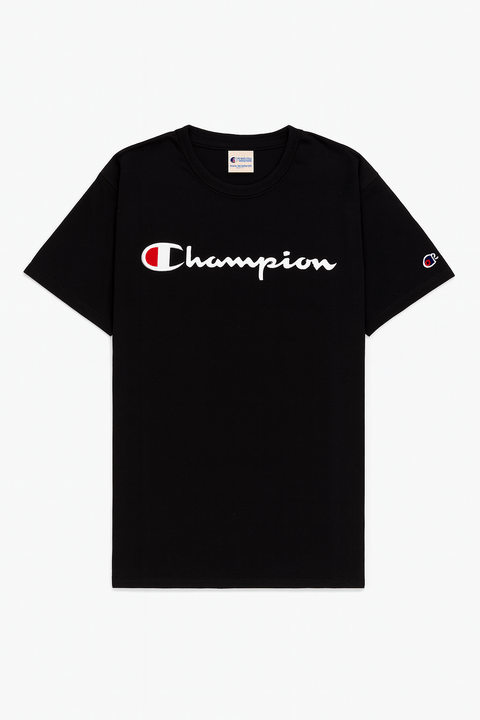 Champion Boy's Black T-Shirt ABFK1716