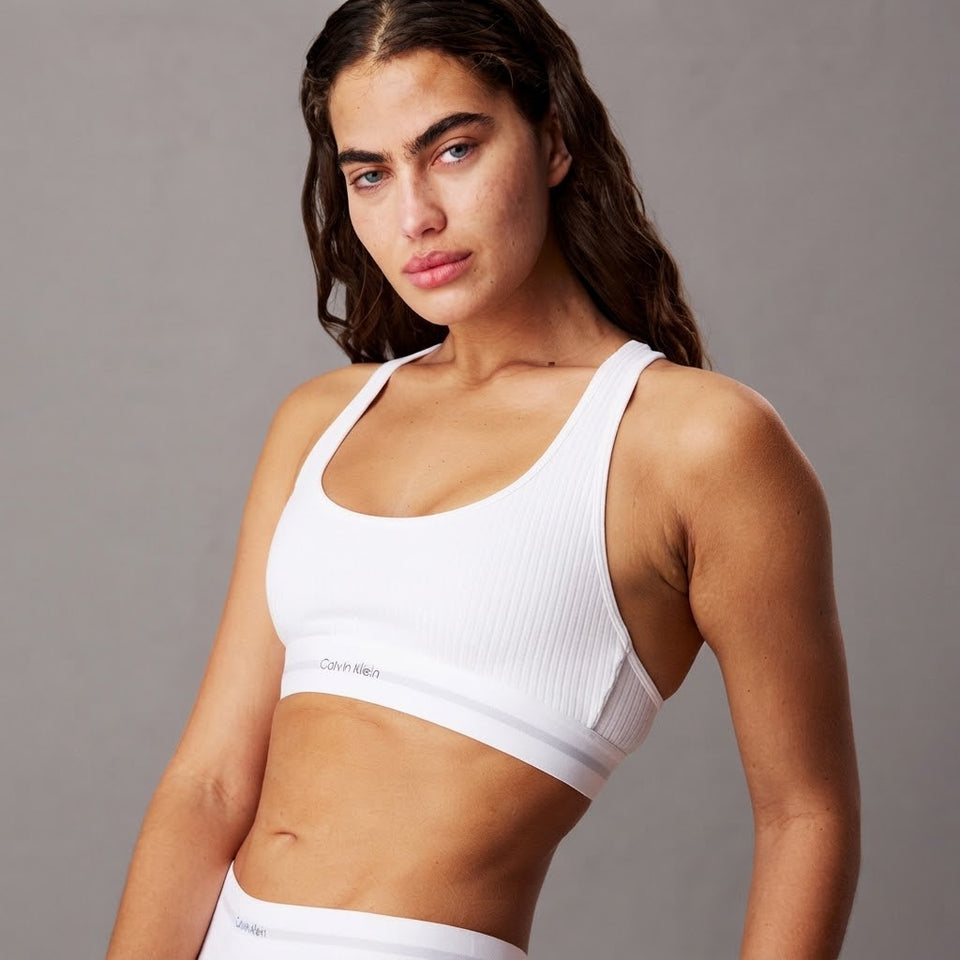 Calvin Klein Women's Off White Lightly Lined Bra