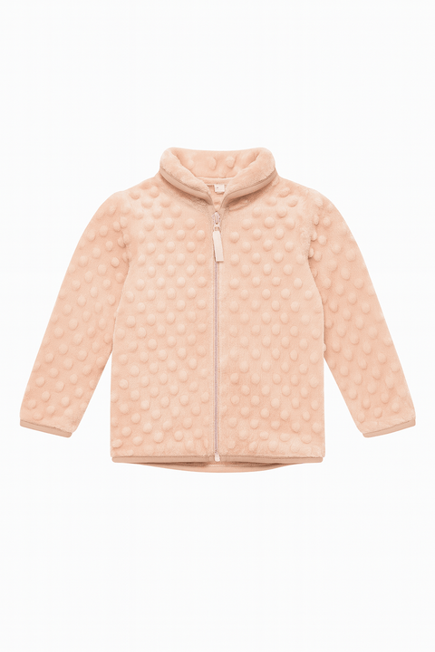 POMPdeLUX Girl's Light Pink Betty Fleece Jacket  |POMPdeLUX in Lebanon