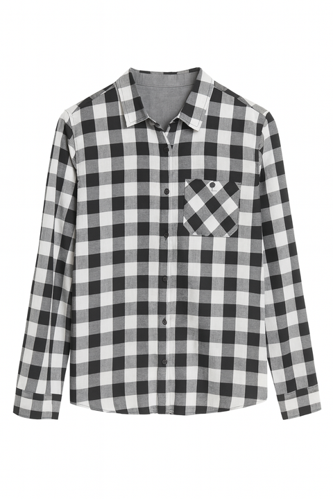 Terranova Boy's Black & White Crow Bar Shirts| Terranova in Lebanon