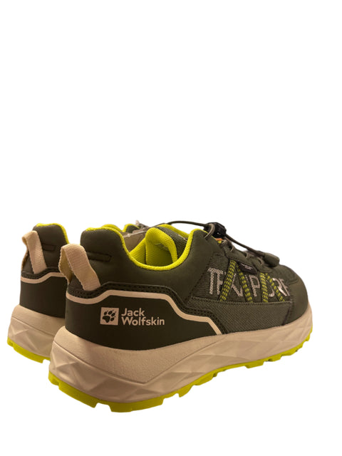 Jack Wolfskin Boy's Dark Green Portland Texapore K  |Jack Wolfskin in Lebanon