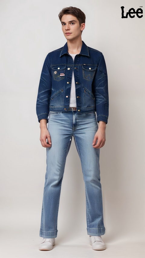 Lee  Men's Blue Denim Jacket  |Lee in Lebanon