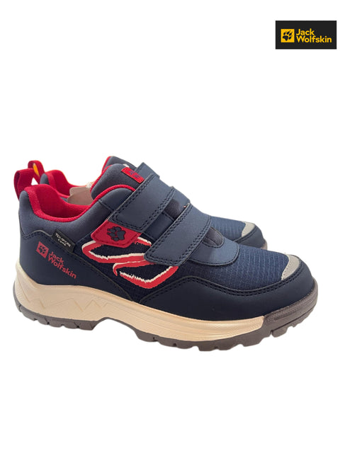 Jack Wolfskin Boy's Navy Sunset Hike Texapore Low VC K |Jack Wolfskin in Lebanon