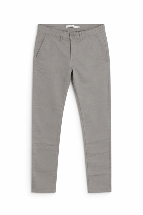 Celio Men's Light Gray  Trousers | Celio in Lebanon