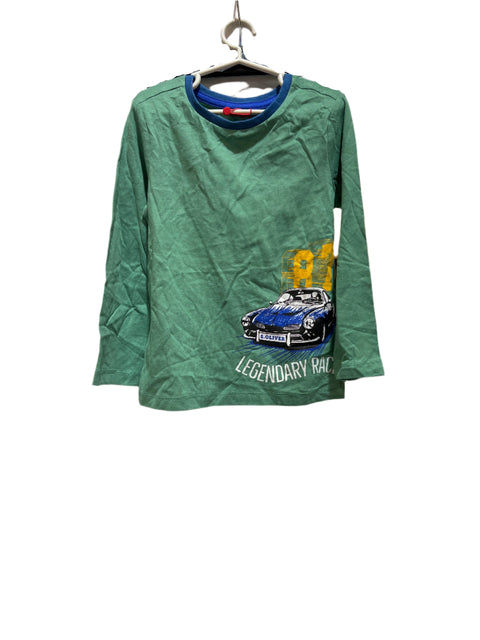S.Oliver Boy's Green Long-Sleeve Blouse | S.Oliver in Lebanon