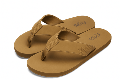 Flojos Men's Tan Ola Flip Flop | Flojos  In Lebanon