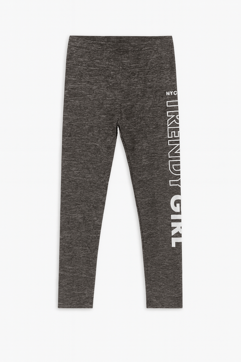 Terranova Girl's Dark Grey Leggings | Terranova In Lebanon