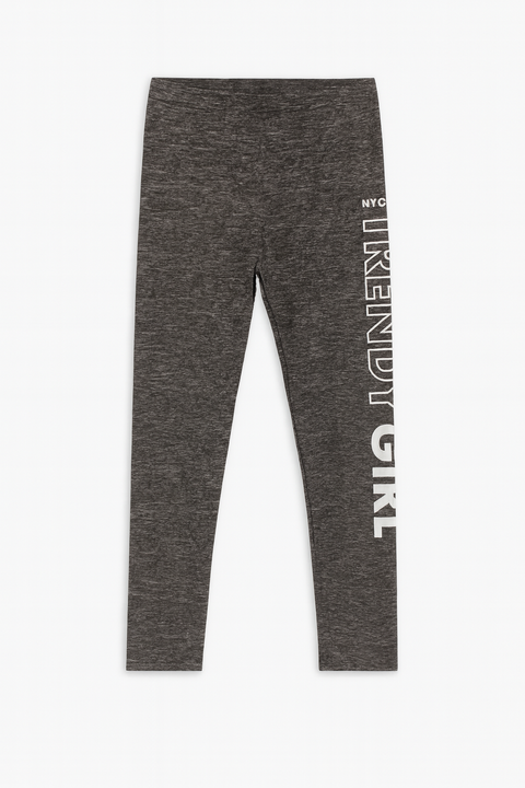 Terranova Girl's Dark Grey Leggings | Terranova In Lebanon