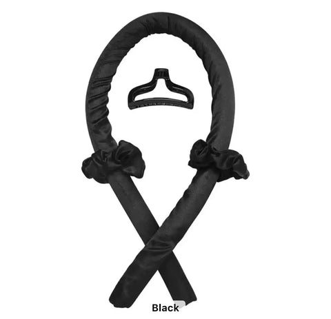 Heatless curling rod headband