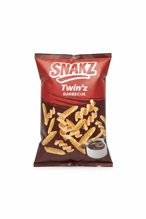 Snakz Twin'z Chips Barbecue 60g | Snakz Chips In Lebanon