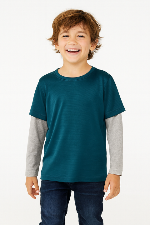 ID Ideology Boy's Petrol Sweatshirt |ID Ideology In Lebanon