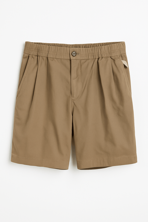 Rebel Men's Beige Casual Chino Shorts | Rebel In Lebanon
