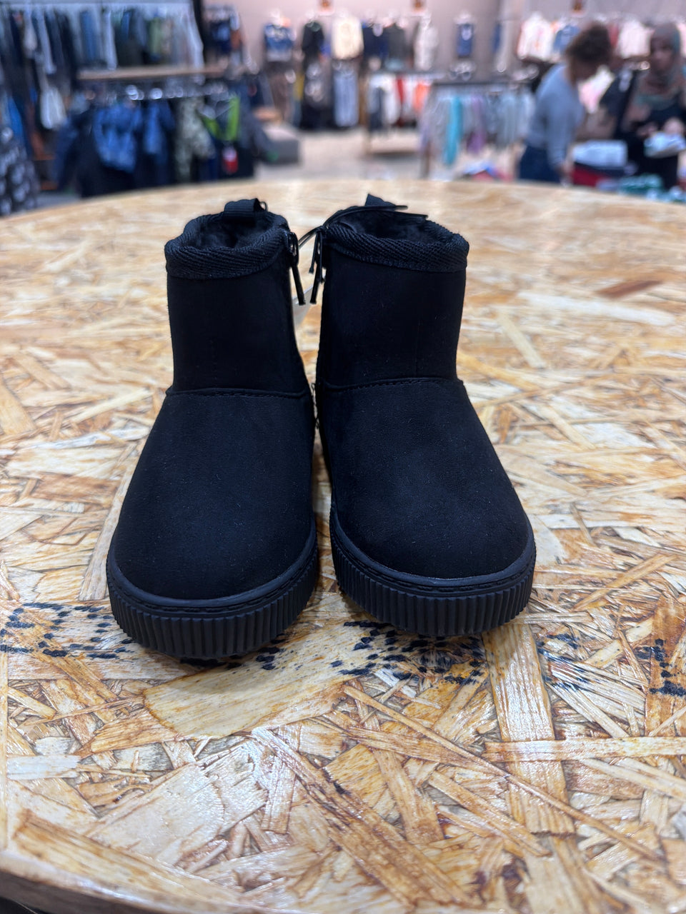 Cat & Jack Toddler Black Arlo Booties