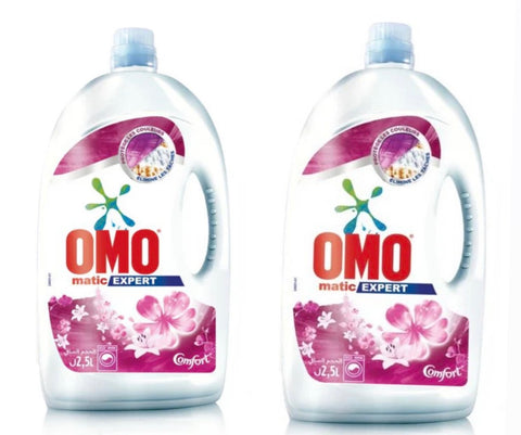 OMO Matic Expert Comfort Gel Cleaner (Pack of 2 x 2.5L Special Price) | OMO In Lebanon