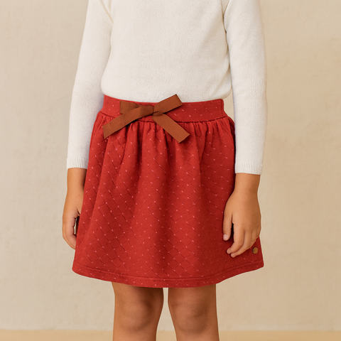 POMPdeLUX Girl's Brick Skirt | POMPdeLUX in Lebanon