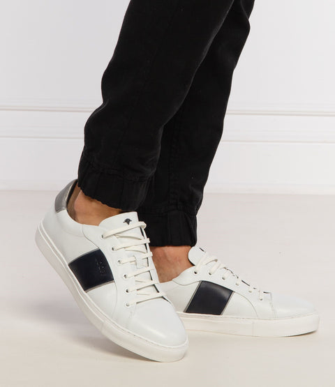 JOOP Men's White & Black Retron Hannis xd6 Sneakers | Joop In Lebanon