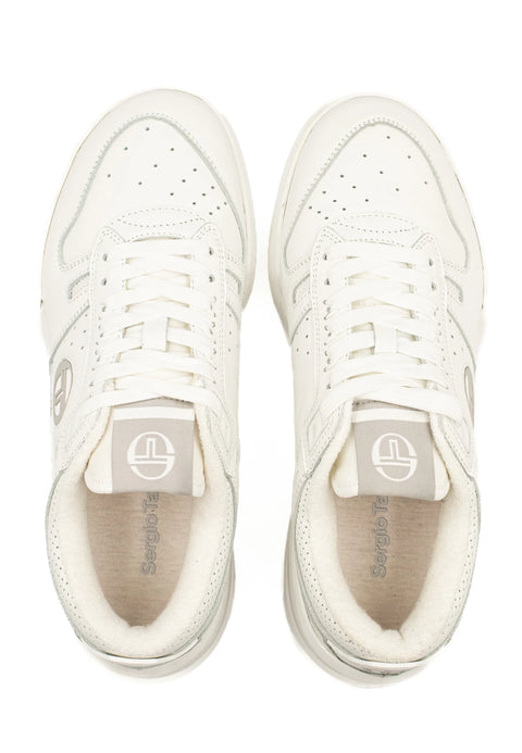 Sergio Tacchini Men's White BB Court LO Sneakers | Sergio Tacchini In Lebanon