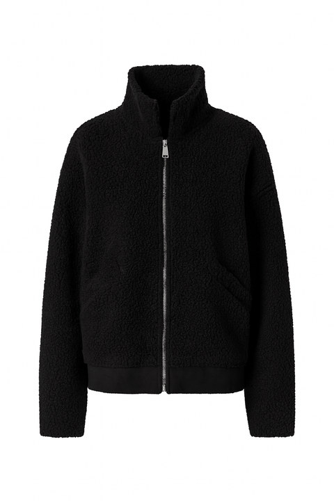 Inside Women's Black Sherpa Jacket | Inside In Lebanon