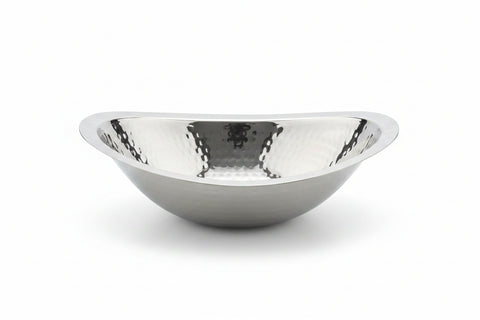 Lucky Tiger Hammered Oval Bowl Trophy (NOVTBL-23X16)