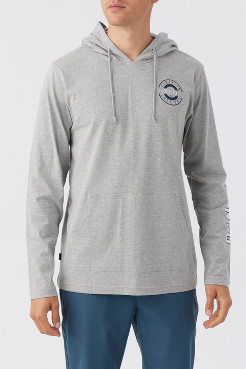 ONeill Men's Light Gray Heather Fields Pullover Hoodie | ONeill In Lebanon