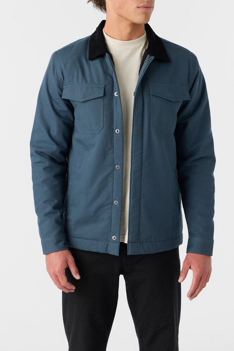 Oneill Men's Navy Bronsen High Pile Lined Barn Jacket | Oneill In Lebanon