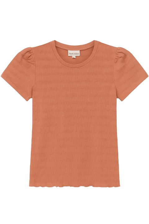 POMPdeLUX Girl's Rose Short-Sleeve T-shirt | POMPdeLUX in Lebanon