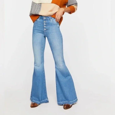 Forever 21 Women's Light Blue High Rise Boot Cut Jean's |Forever 21 In Lebanon