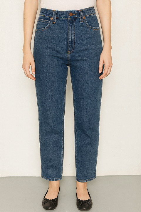 Wrangler Women's Blue Straight Jeans | Wrangler In Lebanon