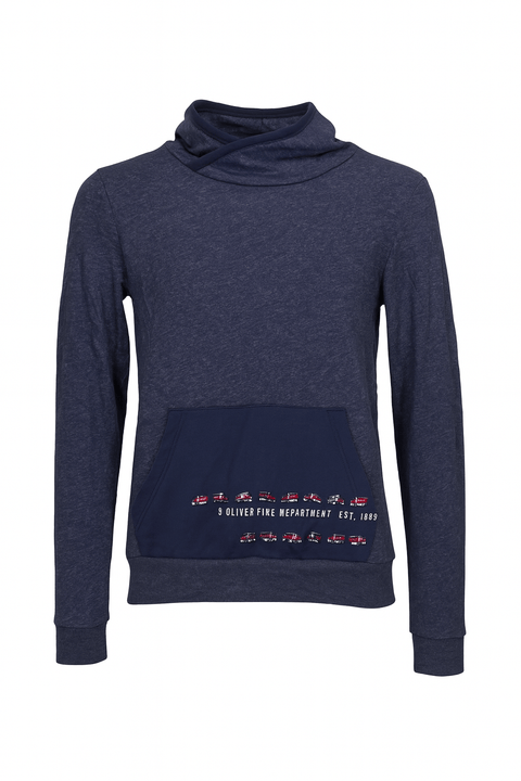 S.Oliver Boy's Navy Long Sleeve Blouse | S.Oliver In Lebanon