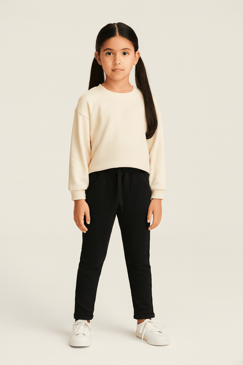 Terranova Girl's Black Slim Pants | Terranova In Lebanon