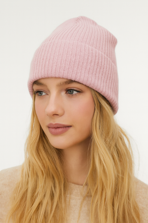 Forever 21 Women's Pink Knitted Hat | Forever 21 In Lebanon