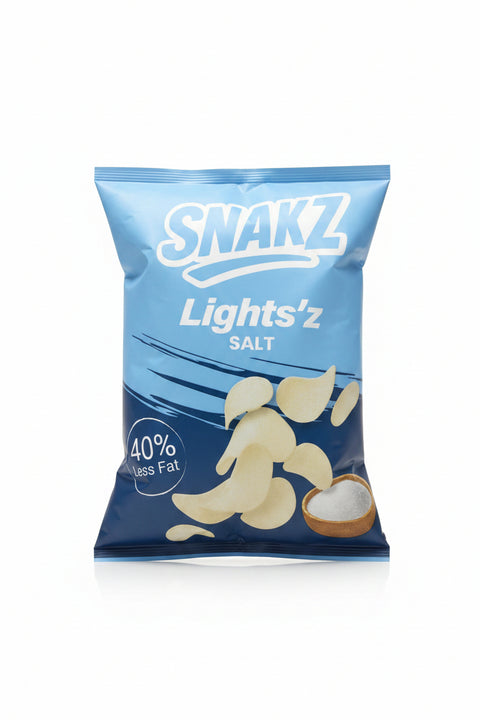 Snakz Light|"z Chips Salt 20g | Snakz Chips In Lebanon
