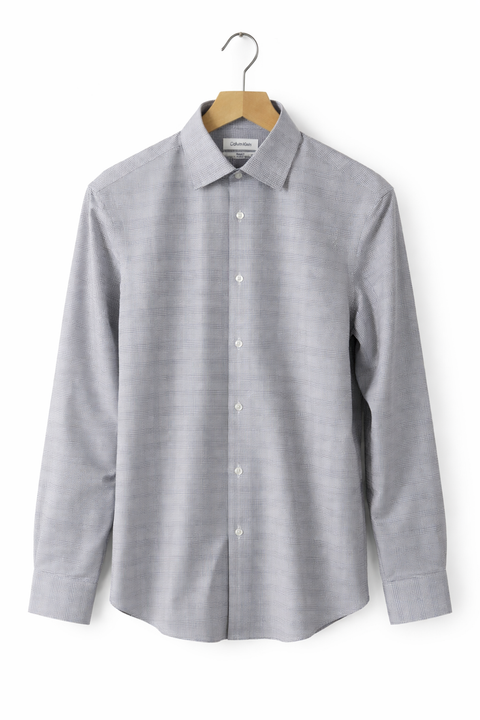 Calvin Klein Men's Multicolor Regular-Fit Stretch Dress Shirt | Calvin Klein In Lebanon