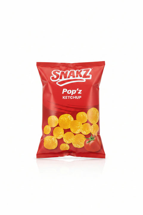 Snakz Pop'z Chips Ketchup25g | Snakz Chips In Lebanon