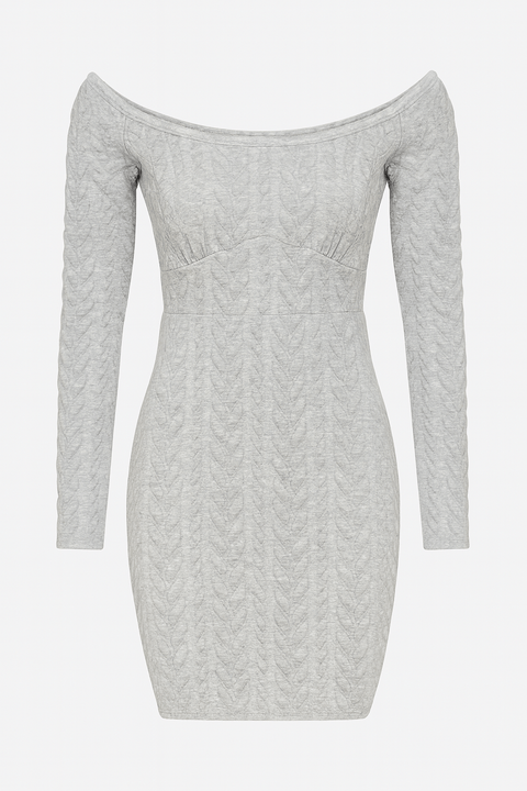 Asos Design Women's Gray Dress ANF1928