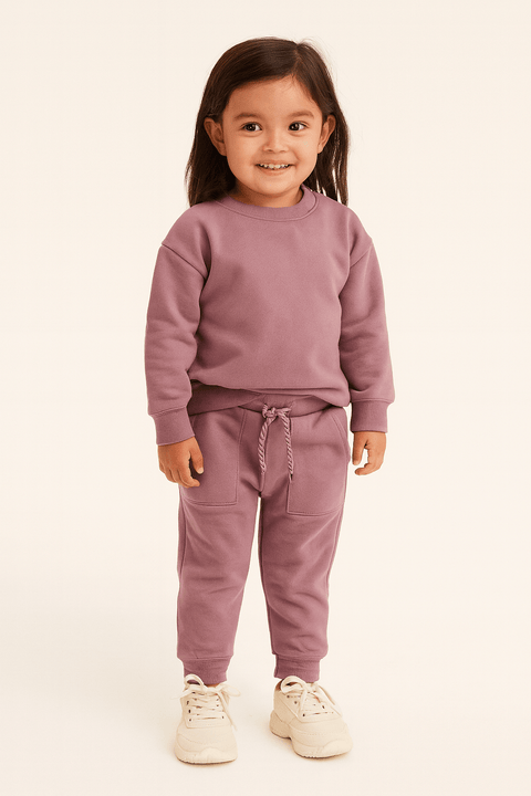 POMPdeLUX Girl's Purple Camilla Sweatpant |POMPdeLUX in Lebanon