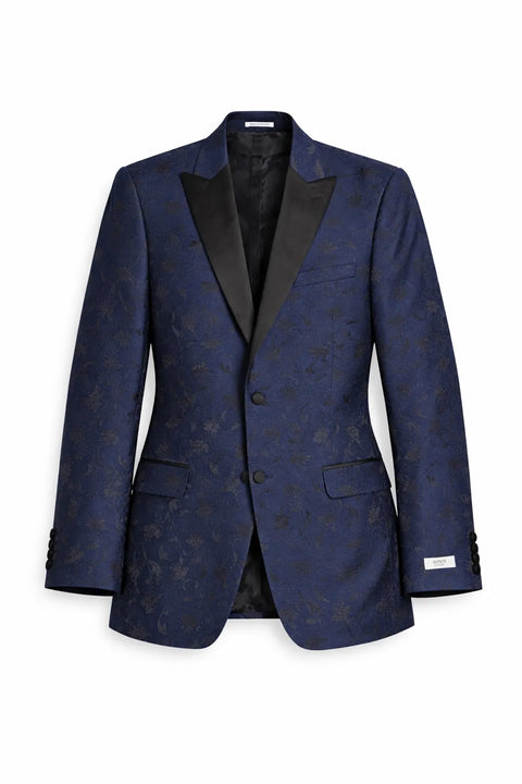 Alfani Men's Navy Slim-Fit Floral Evening Jacket | Alfani In Lebanon