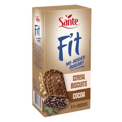 Sante Fit Cereal Biscuits With Cocoa 300g